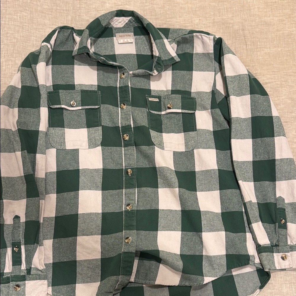 Brixton WOMEN'S BOWERY BOYFRIEND L/S FLANNEL M